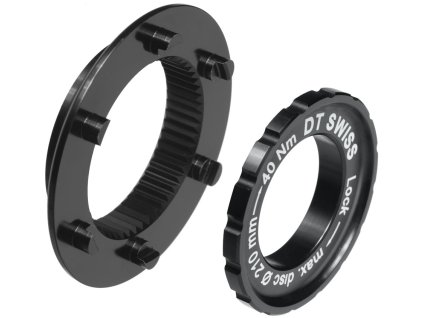 Adaptér DT Swiss uchycení brzdového kotouče IS do náboje CenterLock pro 15mm osu, 29g