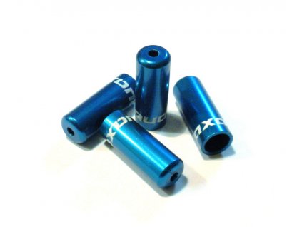 Zatěsněná koncovka řadícího lanka 4mm, modrá