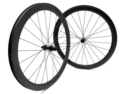 1315g Karbonová plášťová disková zapletená kola Farsports Road Disc Brake H45-W30 Carbon, Sapim CX Ray