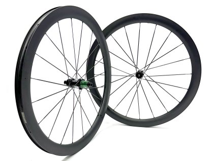 1130g Celokarbonová plášťová zapletená kola Farsports Road Disc Brake H45-W30 Carbon, OGS Super Light Carbon Spoke, Alpina Carbolite