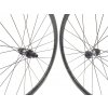 1385g Karbonová plášťová disková zapletená kola PANCHOWHEELS RUSH 30 GSF, náboje DT 350 Straightpull Road, Sapim CX Ray