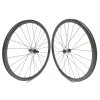 1385g Karbonová plášťová disková zapletená kola PANCHOWHEELS RUSH 30 GSF, náboje DT 350 Straightpull Road, Sapim CX Ray