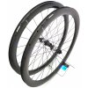 1395g PANCHOWHEELS RUSH 45 GSF karbonová plášťová disková zapletená kola, Sapim CX Ray
