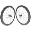 1395g PANCHOWHEELS RUSH 45 GSF karbonová plášťová disková zapletená kola, Sapim CX Ray