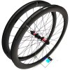 1395g PANCHOWHEELS RUSH 45 GSF karbonová plášťová disková zapletená kola, Sapim CX Ray
