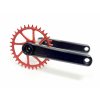 Kliky Garbaruk XC Crankset s převodníkem Garbaruk 175mm, černé, 470g