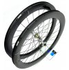 1390g Karbonová plášťová disková zapletená kola PANCHOWHEELS RUSH 60 GSF, náboje Extralite Cyber SPD-3, Sapim CX Ray