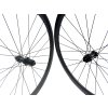 1350g Karbonová plášťová disková zapletená kola PANCHOWHEELS PACE 40 Carbon, Sapim CX Ray