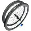 1350g Karbonová plášťová disková zapletená kola PANCHOWHEELS PACE 40 Carbon, Sapim CX Ray