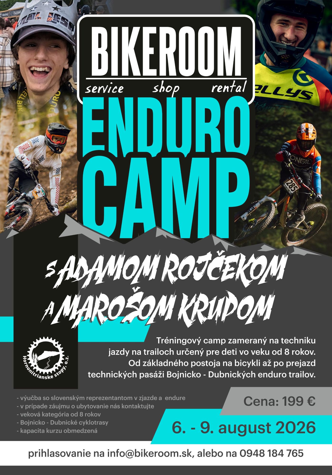 ENDURO Camp s Adamom Rojčekom a Marošom Krupom
