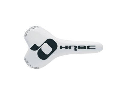 HQBC sedlo TURBOMATIC CARBON white
