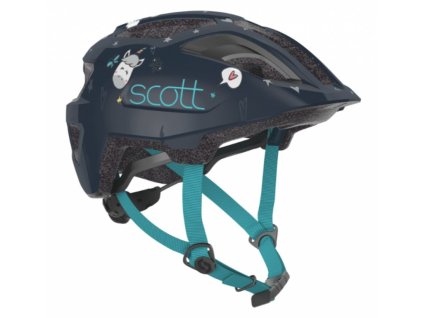 SCOTT prilba SPUNTO KID(CE) dark blue (ONE SIZE)
