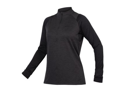 ENDURA mikina SINGLE TRACK FLEECE black (XL) wms
