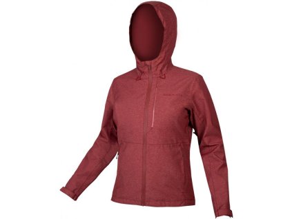 ENDURA bunda HUMMVEE WTRPROOF HOODED bordeaux (S) wms