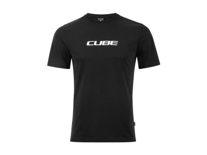 cube organic tshirt black n white