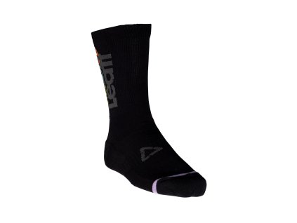 leatt socks mtb black