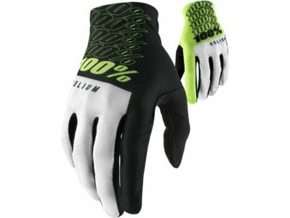100% rukavice CELIUM fluo yellow (XL)