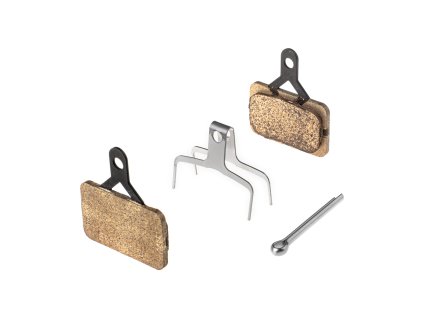 SHIMANO brzd.platničky E01S metalické