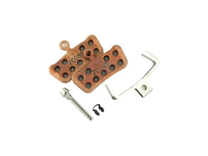 SRAM brzd.platničky GUIDE/TRAIL metalické sintrované/ocel