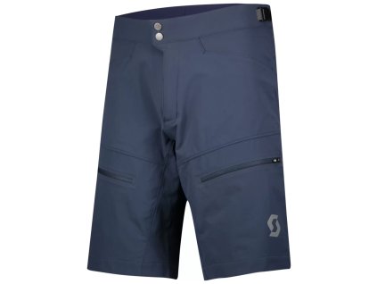 SCOTT krátke nohavice M'S EXPLORAIR TECH midnight blue (XXL)