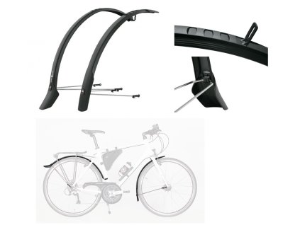 SKS p+z blatník VELO 42 28" sada