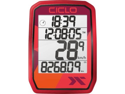 CICLO tachometer PROTOS 105 red