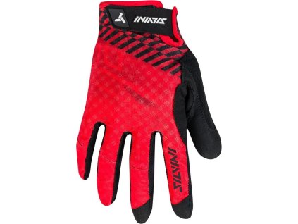 SILVINI rukavice FIORA W red/black (M)