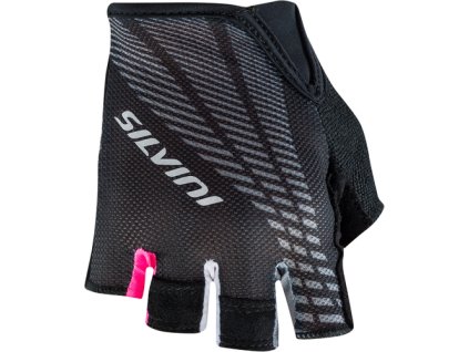 SILVINI rukavice TEAM W black/pink (M)