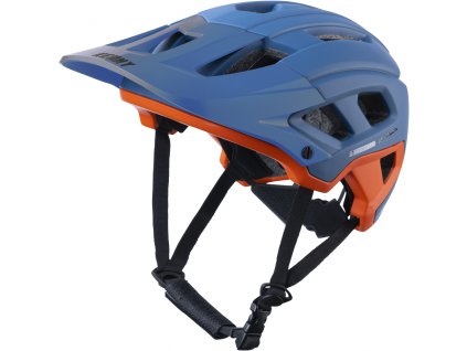 KENNY prilba SCRAMBLER modrá/oranžová (LX)