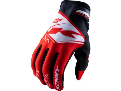 KENNY rukavice BRAVE červená (8)