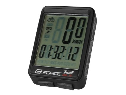 FORCE tachometer 12fn wireless black