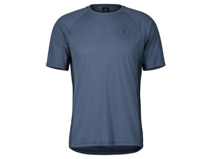 SCOTT tričko M's TRAIL FLOW PRO SS metalblue M