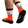 socks orange 4