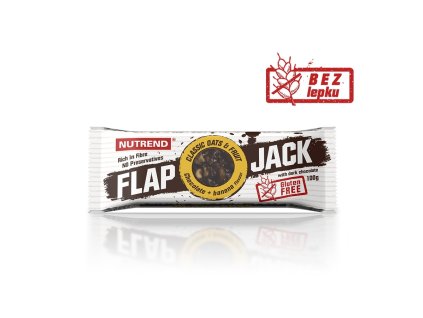 Tyčinka Nutrend Flapjack Bezlepkový 100g