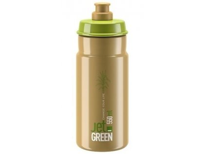 Fľaša ELITE JET zelená/hnedá 550ml