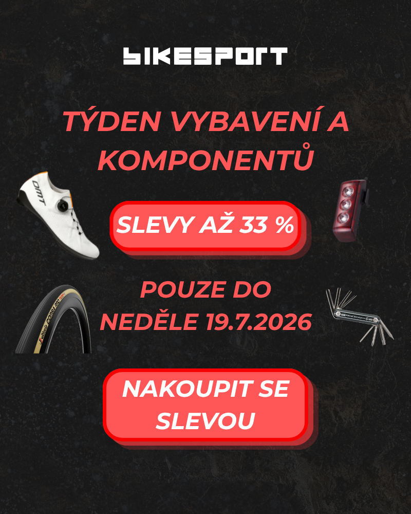 Akční sleva na cyklistické vybavení a komponenty až 33 %!