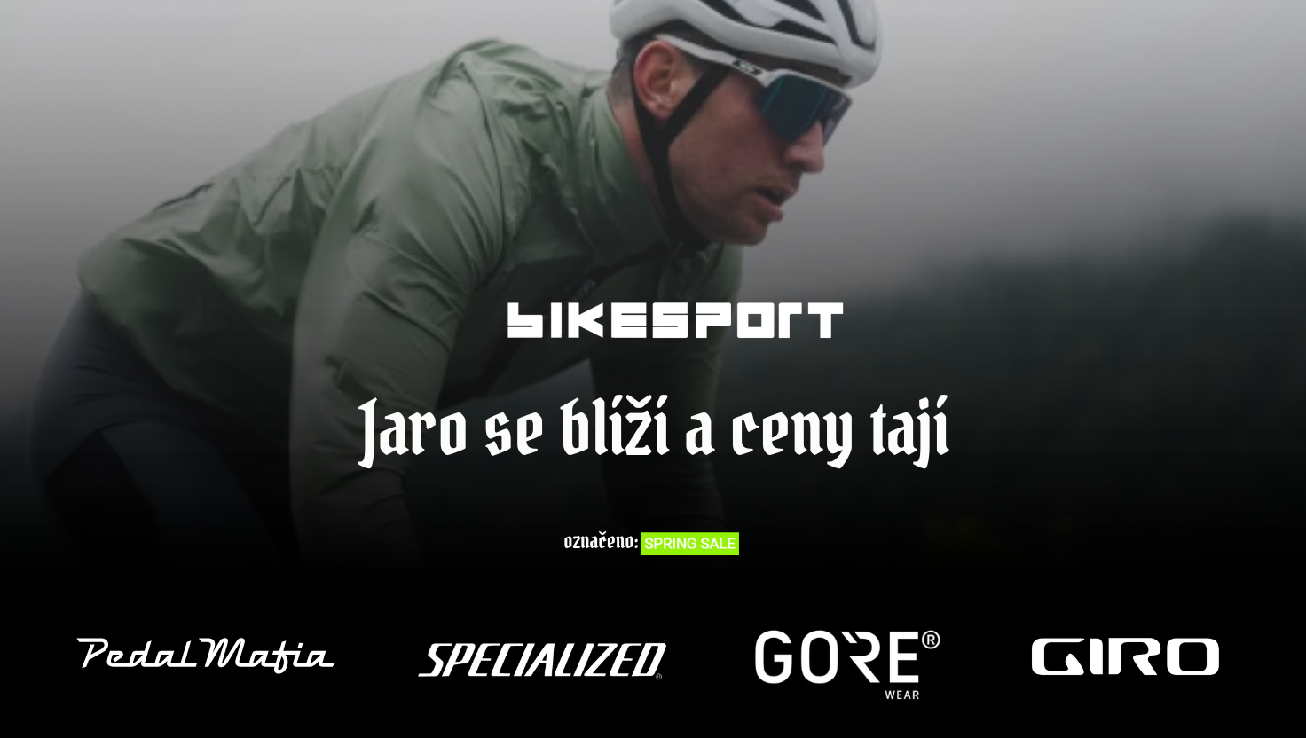 SPRING SALE jsou tu! Slevy na cyklistické vybavení v BIKESPORTUL!