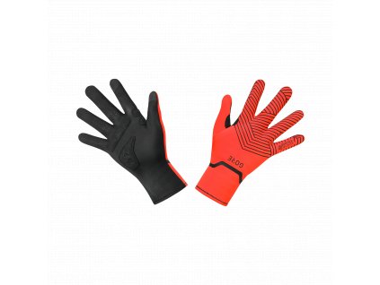 GORE C3 GTX I Stretch Mid Gloves fireball/black