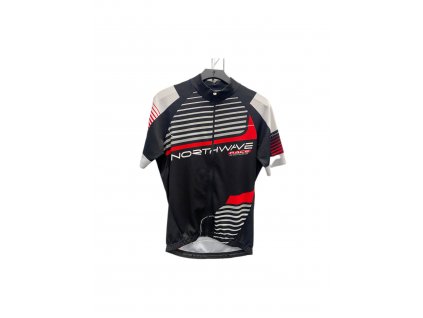 Dres Northwave Speed Jersey Black krátký rukáv