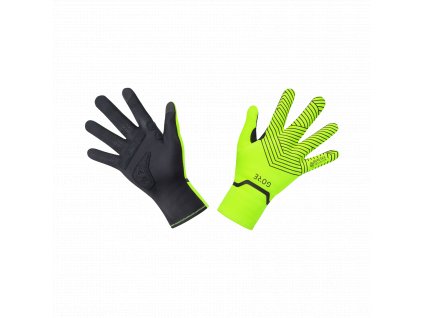 GORE Stretch Mid Gloves Neon Yellow/Black