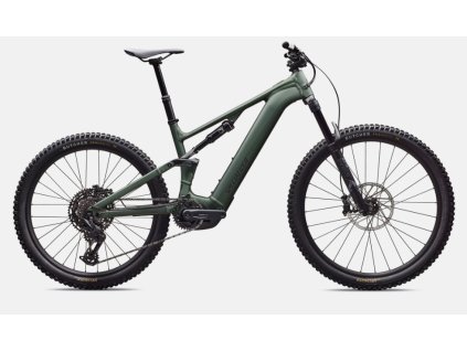 Celoodpružené horské elektrokolo Specialized Turbo Levo 4 Alloy 2026  Satin Cypress Metallic / Dark Moss Green