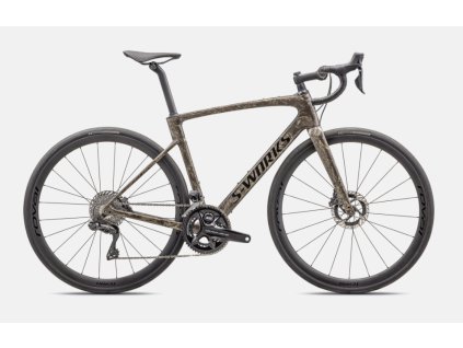 Silniční kolo Specilized S-Works Roubaix SL8 Shimano Dura-Ace Di2  Gloss Toupe / Gunmetal Strata / Charcoal