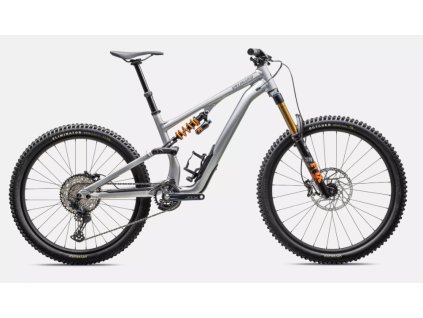 Celoodpružené horské kolo Specialized Stumpjumper 15 Fox Coil Alloy 2025  Satin Brushed Aluminum / Cast Blue