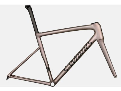 Silniční rám Specialized S-Works Tarmac SL8 Frameset  Gloss Viavi Red Gold Over Silver / Satin Metallic Obsidian