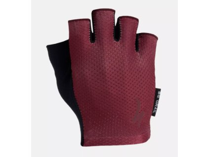 Cyklistické rukavice Specialized Bg Grail Gel SF Man  Garnet Red