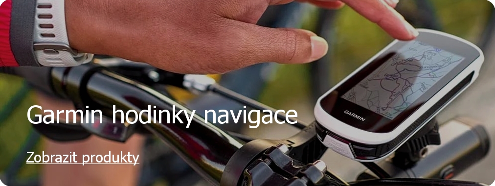 Garmin hodinky a navigace