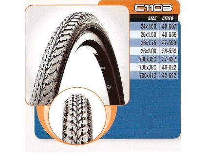 plášť CST 700x35,37-622 C-1103 černý