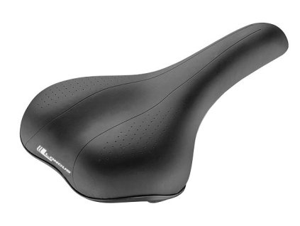 sedlo LONGUS Elmos černé Trekking/City