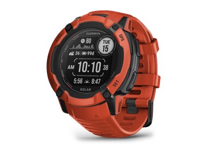 Garmin Instinct 2X Solar, Flame Red