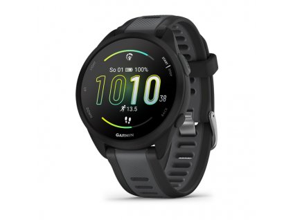 Garmin Forerunner 165 Music, Black/Slate grey  + Nylonový řemínek k výběru ZDARMA